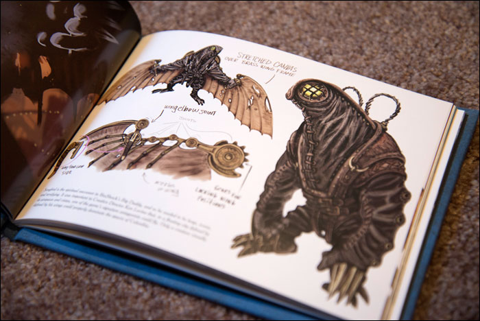 BioShock-Infinite-Premium-Edition-Art-Book-Songbird-Design