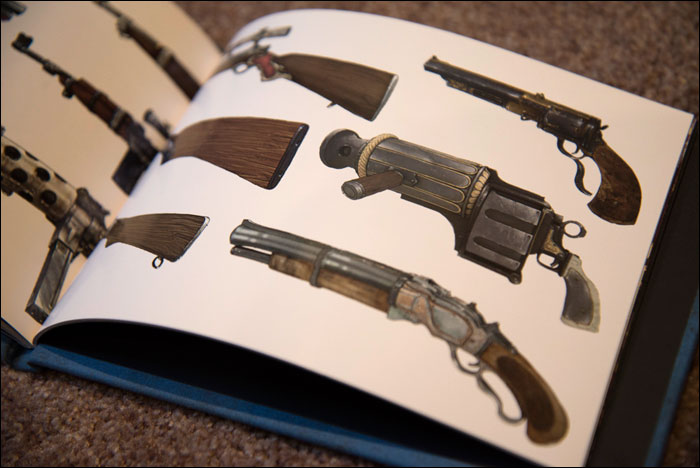 BioShock-Infinite-Premium-Edition-Art-Book-Weapons